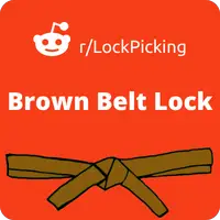 reddit lock picking brown belt